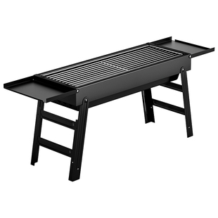 烧烤架烧烤炉家用304不锈钢户外便携式加厚火炉烤肉炉炭炉子木炭