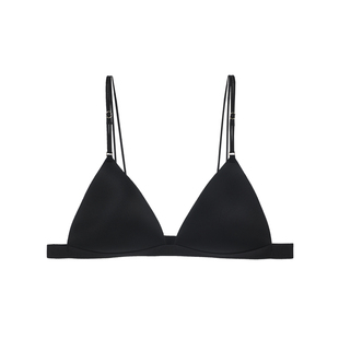 【莫吉托】芬狄诗内衣女法式三角杯小胸细肩带美背本命年红色文胸