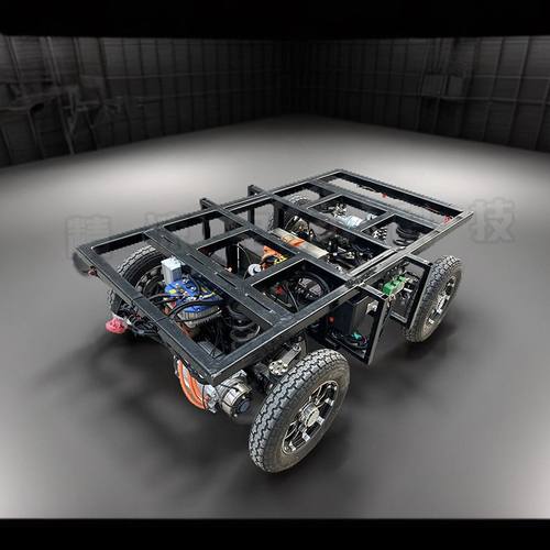 智能机器人搬运底盘防水车架自动驾驶底盘避障雷达导航巡检充电桩