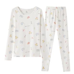 秋衣秋裤女纯棉套装少女棉毛衫初中高中学生保暖内衣大童青少年冬