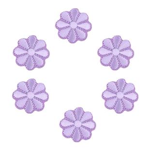 手缝款太阳花刺绣贴卡通布贴衣服补丁贴羽绒服修补破洞时尚装饰贴