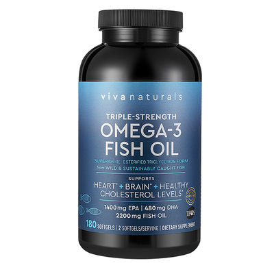 viva进口深海鱼油软胶囊180粒