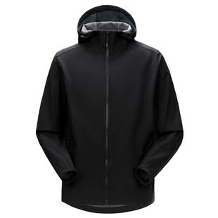 骆驼户外软壳衣男装夹克秋冬加绒外套防风登山夹克运动服女卫衣男