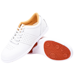 太极鞋女真皮牛筋底新款秋冬加绒太极鞋八段锦练功鞋男专业太极鞋