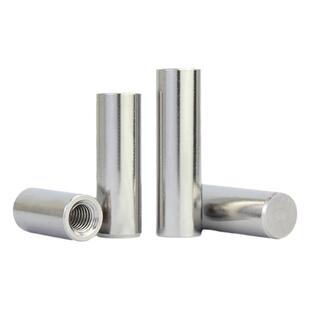 304不锈钢内螺纹圆柱销/GB120定位销/销钉/内螺纹 M4M5-M12