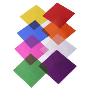 60厘米方形平板灯防刺眼护眼白光改色暖光彩色贴膜自粘耐高温贴纸