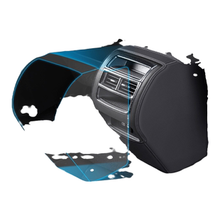 荣威RX5PLUS专用扶手箱防踢垫MAX座椅后排出风保护套汽车用品改装