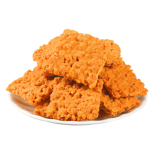 蟹黄味糯米锅巴咸蛋黄老式办公室零食小吃休闲食品袋装散装整箱装