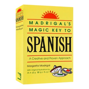 西班牙语学习法宝 英文原版 Madrigal's Magic Key To Spanish 基础西语入门 西英双语学习工具书Philip K. Dick