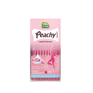 迪巧液体钙小粉条孕妇柠檬酸钙片D3K2补钙成年女性官方旗舰店正品