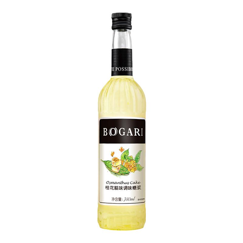 宝珈丽玫瑰风味调味糖浆750ml调酒商用咖啡冲饮奶茶店专用果糖浆