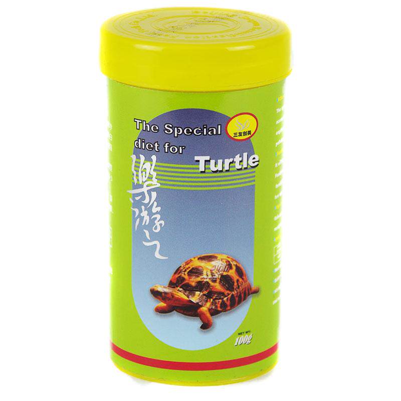 三友创美小龟食乐游之成长补钙幼龟饲料开口巴西龟粮上浮颗粒包邮