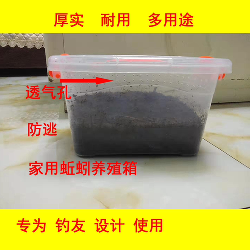 蚯蚓养殖箱 家用蚯蚓养殖箱防逃专用养蚯蚓箱饲养蚯蚓箱养殖饲养