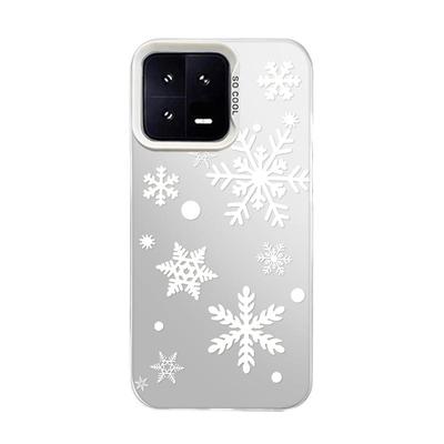 章若楠同款手机壳温以凡难哄雪花