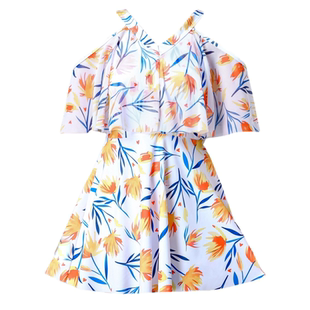 泳衣女款2025新款分体裙式小蛮腰微胖女孩遮肉显瘦保守大码游泳装