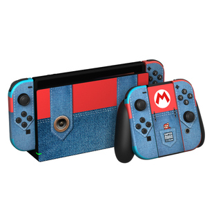 原色工场适用于任天堂游戏机贴纸switch贴纸ns手柄贴膜痛贴保护膜新款oled外壳保护膜续航版港版日版防水防汗