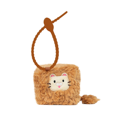 【新品】立方小伴迷你动物捏捏乐毛绒公仔挂件慢回弹生日礼物解压