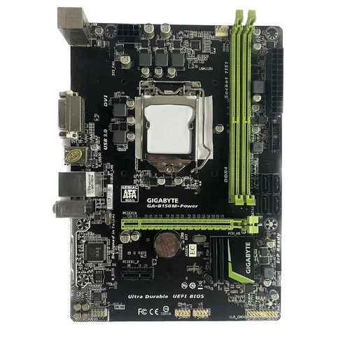 华硕技嘉B150M B250M H110M Z170主板1151针支持6789代台式电脑