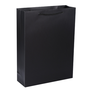 手提袋纸袋定制黑色礼品袋服装袋定做送礼袋子礼物袋购物袋包装袋