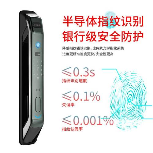 人脸识别涂鸦 zigbee智能锁家用防盗门电子密码锁指纹锁厂批发