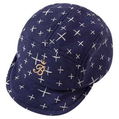 babylove婴幼儿帽子春秋纯棉宝宝鸭舌帽外出软檐帽时尚百搭棒球帽