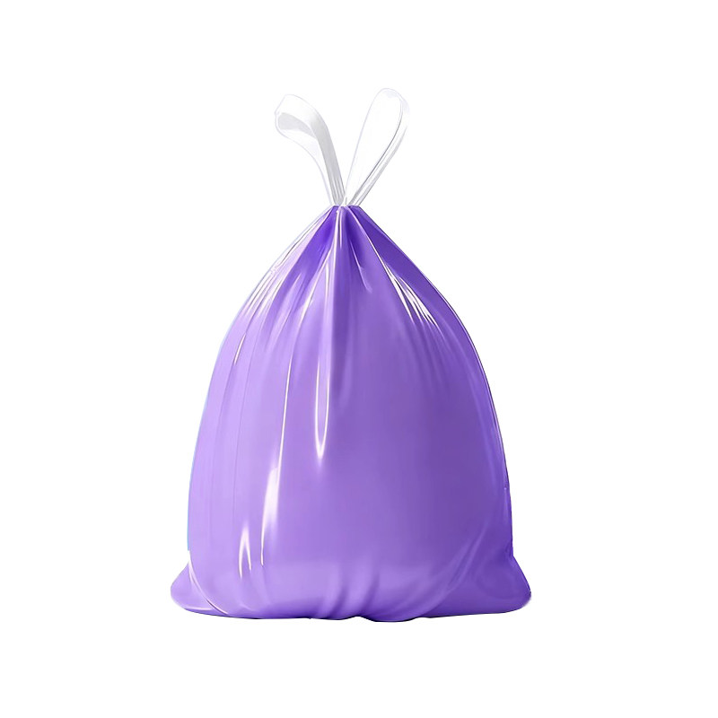 垃圾袋家用手提式加厚大号薰衣草香免撕抽绳塑料袋宿舍用学生厨房