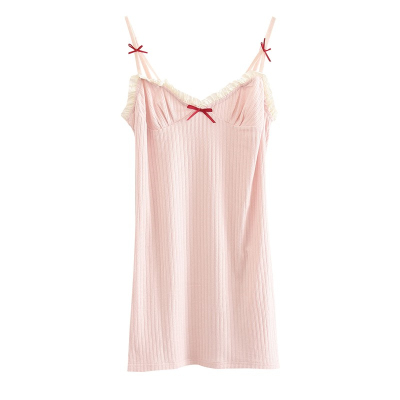 性感睡衣夏春露背情调蕾丝连衣裙