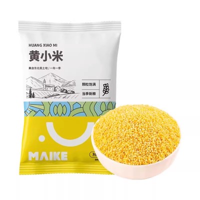 东北黄小米一年一季米油丰富