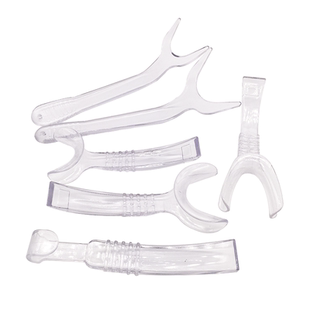 牙科口腔正畸拉钩口角拉钩开口器拍照摄影透明侧方拉钩口内压唇板