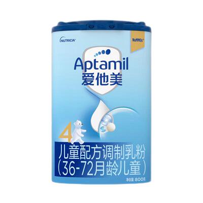 爱他美奶粉经典版4段800g进口