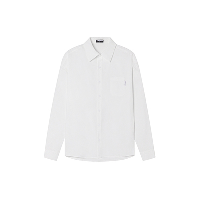 FORNINES简约纯棉长袖衬衫