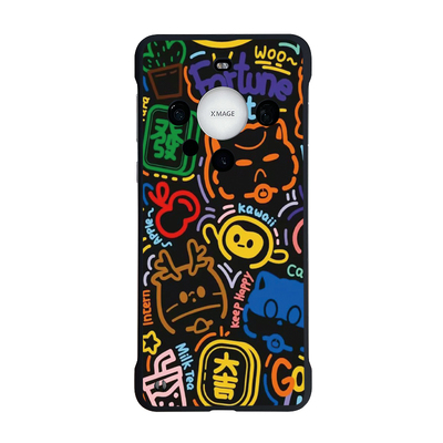 华为mate70无边框磁吸充电手机壳