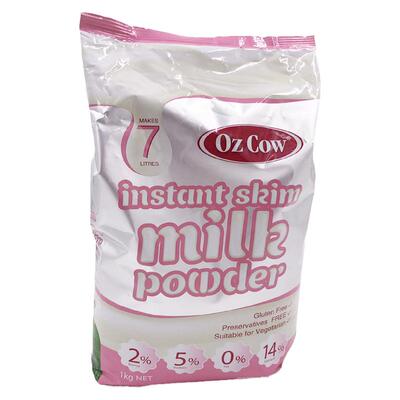 ozcow奶粉金可澳脱脂成人