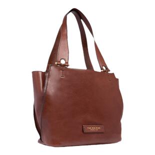 The Bridge/桥牌 FEBE系列女士植鞣工艺大容量通勤购物袋托特包