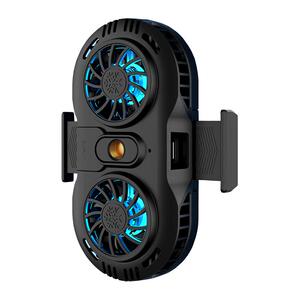 手机散热器降温神器半导体制冷静音打游戏水冷背夹直播专用支架带风扇充电三脚车载适用小米黑鲨苹果iqoo红魔