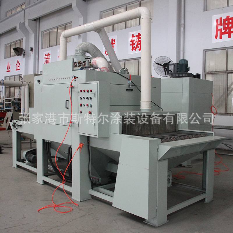 通过式自动喷砂机 变频调速灵活性强分离喷砂房 自动喷砂机