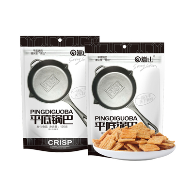 平底锅巴120gx6崇山防弹芝士旗舰