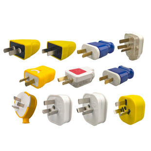 纯铜加厚铜片插头10A/16A二插头三插头家用工程插头转动接线插只