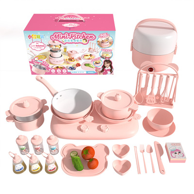 小伶玩具真煮可吃安全迷你小厨房