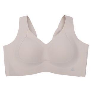 安琪儿无痕内衣女薄防下垂收副乳无钢圈小胸背心式光面文胸罩2708