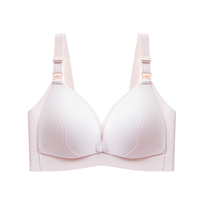 猫人前开扣孕妇内衣大胸大码