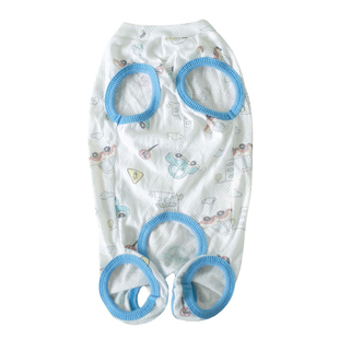 柯基专用夏季薄款四脚背心柯基柴犬比熊雪纳瑞透气睡衣家居服衣服