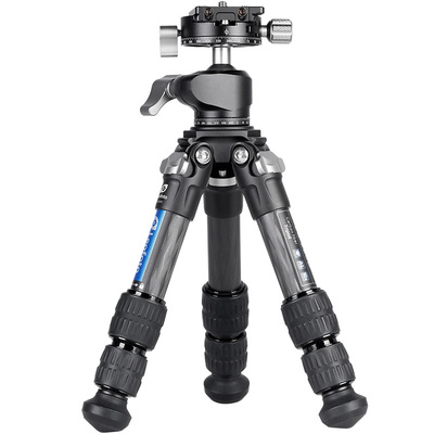 徕图低角度爬楼碳纤维三脚架云台