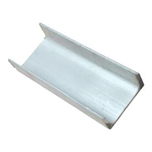 304不锈钢槽钢 316l工字钢 白钢槽 U型钢角铁折弯H型定制厂家10号