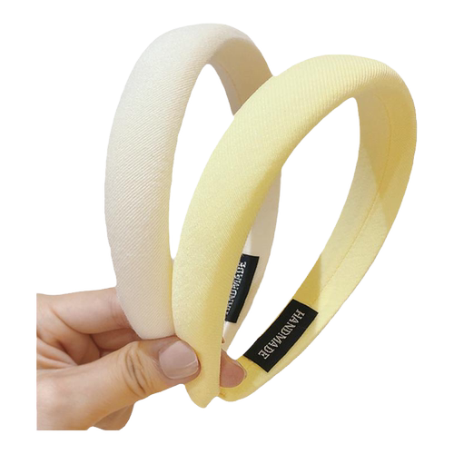 糖果色宽边厚海绵发箍显高颅顶白色蓝粉纯色黄色洗脸发带刘海发卡