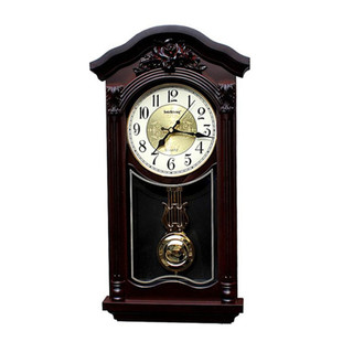 欧式挂钟客厅报时钟仿古静音大摇摆中式现代个性创意简约石英钟表