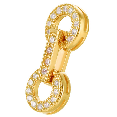 奢金轩纯银项链扣头配件收尾锁扣