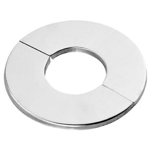 不锈钢50管装饰盖圆形75孔60孔水管管道小背篓暖气片110管遮丑盖