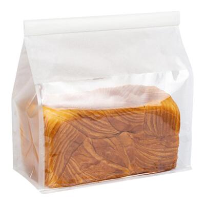 吐司袋250g450g透明卷边铁丝封