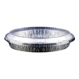 一次性锡纸盒烧烤打包盒花甲粉专用碗外卖带盖蛋挞锡纸盘餐盒促销